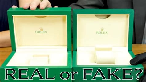 rolex box - real vs fake|how to tell if rolex is real.